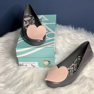 NIB Size 9 Melissa x Vivienne Westwood Ballet Flats